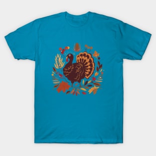 Thanksgiving Treasures: Turkeys, Harvest, and Gratitude T-Shirt